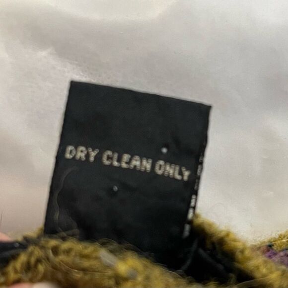 Vintage Episode Alpaca Wool Blend Cardigan Fair Isle Knit Cottagecore/Boho Sz M - Picture 10 of 10